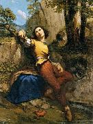 Gustave Courbet The Sculptor oil painting on canvas